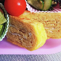 miii…'s cooksnap of when they made 長芋でふわふわだし巻き卵（卵焼き）.