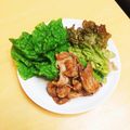 ★ぴよぴよ501★'s cooksnap of when they made サンチュで食べる漬け込み焼肉.
