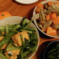 kam嫁's cooksnap of when they made 厚揚げとほうれん草の炒め物.