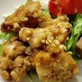 はなぴっち's cooksnap of when they made コーンスターチで冷めても美味しい唐揚げ.