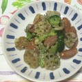 おはなすき's cooksnap of when they made 蓮根とウインナーのバターマスタード炒め✨.