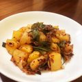 Nilmini's cooksnap of when they made ポテトテルダーラ(スリランカ風ポテト炒め.