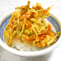 ＠迷子＠'s cooksnap of when they made きんぴらごぼう で かき揚げ丼.