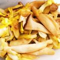 ccccccc7's cooksnap of when they made エリンギとキャベツのバター醤油炒め.
