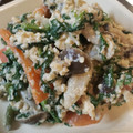 クック238NCP☆'s cooksnap of when they made ごま香るほうれん草としめじの白和え.