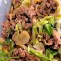 姉妹♡ママ♡'s cooksnap of when they made 牛肉とキャベツのオイスターソース炒め.