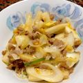 ばるちぃ's cooksnap of when they made シャキシャキ長芋とネギの辛味噌炒め.