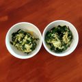 umapan's cooksnap of when they made ニラ・炒り卵のふわふわ！ナムル♪.