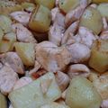 dolce88's cooksnap of when they made 鶏ささみとじゃがいものバターポン酢炒め.