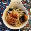 ☆hikonyan☆'s cooksnap of when they made キムチともやしナムル簡単ダイエットおかず.