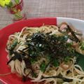 ayako0527's cooksnap of when they made ツナと水菜の和風パスタ.