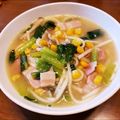 麻's cooksnap of when they made 味噌バターうどん.