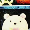 シマリスほっぺ's cooksnap of when they made キャラ弁☆すみっコぐらし♡しろくま.