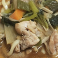 クックみみこ☆'s cooksnap of when they made めんつゆを使った●鶏もも肉煮込みうどん鍋.