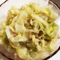 PinkyLady's cooksnap of when they made レンジで作れる★キャベツのうまサラダ.