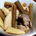 んーまっ's cooksnap of when they made 筍ともも肉の煮物 旬のふき♪牛蒡と一緒に.