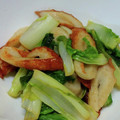 kyootan's cooksnap of when they made 山東菜とちくわの煮びたし 10分.