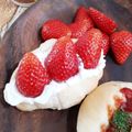しじみごはん's cooksnap of when they made バターロールdeフルーツサンド♡.