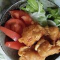 クックAKZUWU☆'s cooksnap of when they made 鶏胸肉のザンギ唐揚げ☆.