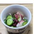 ゆけり３兄弟's cooksnap of when they made おばあちゃんのたこきゅうりの酢の物.