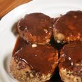 低カロ探検隊's cooksnap of when they made 新玉ジュワッち☆基本のハンバーグ！.
