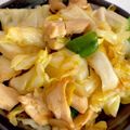 ♡キキララMam♡'s cooksnap of when they made しっとり鶏胸肉とキャベツの炒め物.