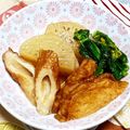 にきけん's cooksnap of when they made ほっこり☆大根と練り物の素朴な煮もの☆.