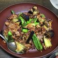 クロ８５'s cooksnap of when they made 夏☆茄子としし唐の肉味噌炒め.