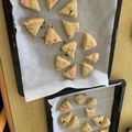 き〜わたん's cooksnap of when they made 簡単！HMでチョコバナナスコーン.