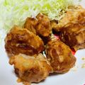 しょうちゃんれしぴ's cooksnap of when they made リメイク！いつもの唐揚げが変身！ 鶏マヨ.