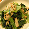 こうまさmam's cooksnap of when they made チンして和えるだけ♪小松菜えのき油揚げ.