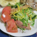 mmameco's cooksnap of when they made 焼豚ときゅうりの中華風サラダ.