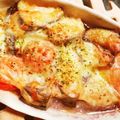 ゆりちそ's cooksnap of when they made グリルで簡単☆なすとトマトのチーズ焼き.