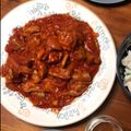 machinachi's cooksnap of when they made 鶏肉とごぼうのトマト煮.