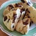 sæki's cooksnap of when they made さくふわチョコチャンクスコーン.