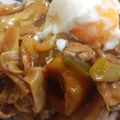 あきつま（杏花☆）'s cooksnap of when they made 余ったラーメンスープで回鍋肉風丼.