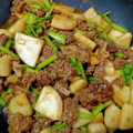 momoazeru's cooksnap of when they made 15分で完成！カブと牛肉のとろとろ炒め.