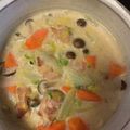 みうらけいこ's cooksnap of when they made 鶏としめじのクリーム煮.