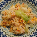 precious☆'s cooksnap of when they made 簡単！カニカマとシャキシャキレタスの炒飯.