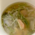 MULA's cooksnap of when they made 風邪の時に！しめじと豚肉の生姜スープ.