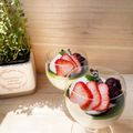 むーた♡'s cooksnap of when they made 抹茶と小豆のムースケーキ.