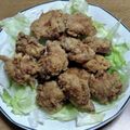 55才のおじさん's cooksnap of when they made 鶏の唐揚げ（ちょっとザンギっぽく）.