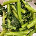 愛猫ベリー's cooksnap of when they made 白だしde春菊のナムル.