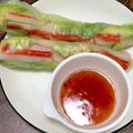 クックY17585☆'s cooksnap of when they made アボカドとベーコンの生春巻き.