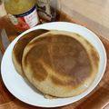 ながぴー♧'s cooksnap of when they made 全粒粉100%のパンケーキ.