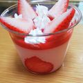 もたまゆたまとたま's cooksnap of when they made 春スイーツ✿いちごのム−ス.
