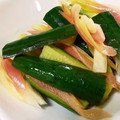 hozunyam's cooksnap of when they made きゅうりと大根とミョウガのピクルス.