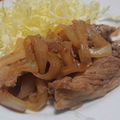 taraking's cooksnap of when they made ☆甘辛たれで♪簡単・豚皿☆.