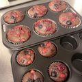ゴマちゃん1223's cooksnap of when they made いちごとオレンジの米粉チョコマフィン.