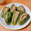 hikaru1106's cooksnap of when they made まるごとピーマンの肉詰め.